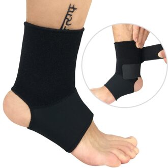 1Pc Enkel Ondersteuning Effen Kleur Neopreen Compressie Voet Mouw Hak Cover Beschermende Wrap Mannen Sport Enkel Support1
