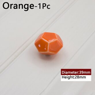 1Pc Enkele Gat Kledingkast Lade Trekt Deurklink Keramiek Kabinet Knop Met Schroef Meubilair Hardware