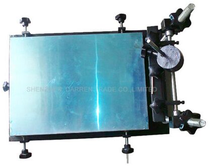 1Pc Enkele Kleur Scherm Printer Voor T-shirt Vlakke Pers Machine Met 320*440Mm Printing Gebied