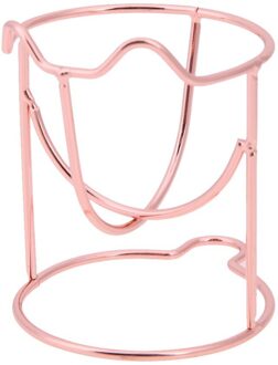 1PC Europa Glitter Metalen Make-Up Borstel Opslag Buis Wenkbrauwpotlood Make Organizer Bead Cosmetische Crystal Sieraden Gereedschap 03