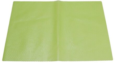 1Pc Eva Rechthoekige Anti-Olie/Antislip/Waterdichte Kasten Mat Wasbare Westerse Tafel Mat Keuken tool groen