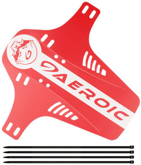1Pc Fiets Fenders Mtb Racefiets Spatbord Voor/Achterwiel Fenders Carbon Fiets Spatlappen Fietsen Fenders accessoires XQ330-rood