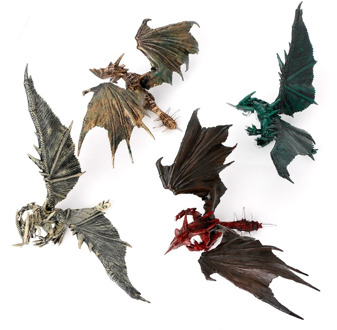 1PC Flying Dinosaur Model Dragons Action Figure Classic Toys Kids Educational Mould Random Color %328/319