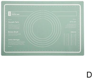 1Pc Food Grade Silicone Kneden Deeg Pad Keuken Brood Pad Meel Gereedschap Dikker Meel Bakken Non-Slip Pad o0Y3