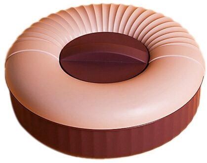 1Pc Fruitschaal Woonkamer Doos Met Deksel Snack Opbergdoos Rooster Dozen Snoep Huishoudelijke Gedroogd Fruit Moer Dozen home Kitchen Supply roze