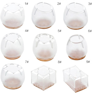 1pc Furniture Table Chair Leg Floor Feet Cap Cover Protector Feet Pads Non-slip Table Chair Leg Caps Foot Floor Protector