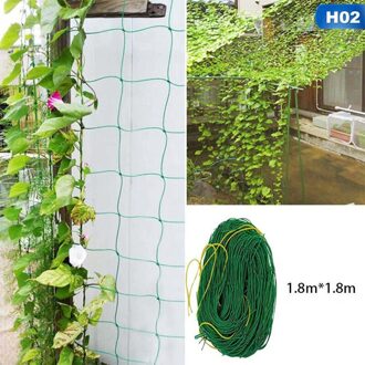 1pc Garden Fence Nylon Net Plant Growth Climbing Frame Fence Lattice Gardening Net Vegetable Plant Lattice Garden Tools H02