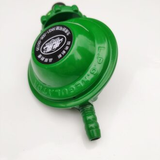 1Pc Gas Regulator Voor Keuken Fornuis 1/2PT Draad Vloeibaar Lgp Gas Gauge Druk Regulator Groen 1 Inlaat (30-1560kpa) 1 Outlet