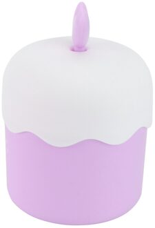 1Pc Gezicht Wassen Schuimende Waskolf Schattige Mini Bubbling Cup Slagroom Fles Tool paars