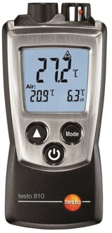 1Pc Goedkope Draagbare Testo 810 Digitale Infrarood Thermometer Non-Contact Voor Hvac Industrie Twee Modus Meet Temperatuur meter