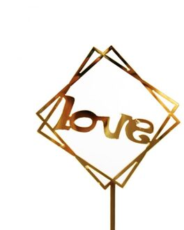 1Pc Gold Acryl Hand Schrijven Gelukkige Verjaardag Cake Topper Dessert Stamping Party Decoratie Voor Verjaardagsfeestje Mooie 038