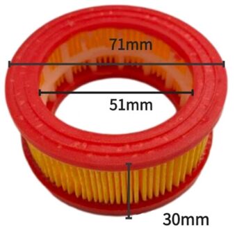 1Pc Grasmaaier Stijl Air Cleaner Cartridge 120 Luchtfilter Tuin Landbouwmachines Accessoires