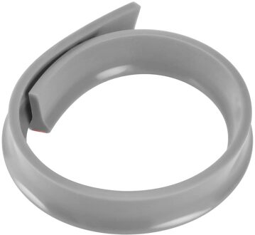 1Pc Grijs Waterkerende Strip Inklapbare Douche Drempel Water Dam Douche Barrière En Retentie Systeem 0.5/1/1.5/2/2.5M # Wby