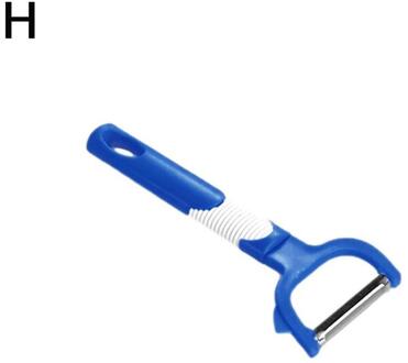 1Pc Groentesnijder Fruit Meloen Schaafmachine Rasp Keuken Gadgets Groente Potato Smerissen blauw 2