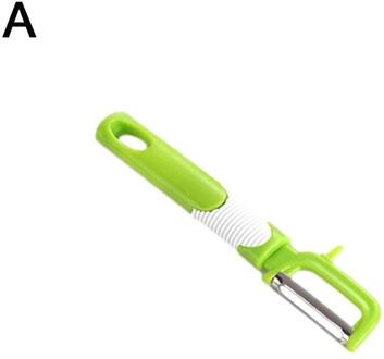 1Pc Groentesnijder Fruit Meloen Schaafmachine Rasp Keuken Gadgets Groente Potato Smerissen groen 1