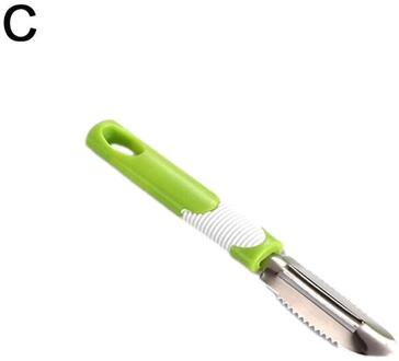 1Pc Groentesnijder Fruit Meloen Schaafmachine Rasp Keuken Gadgets Groente Potato Smerissen groen 3