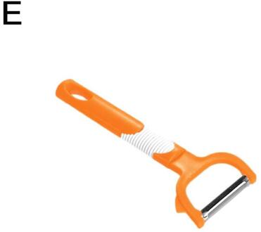 1Pc Groentesnijder Fruit Meloen Schaafmachine Rasp Keuken Gadgets Groente Potato Smerissen oranje 2