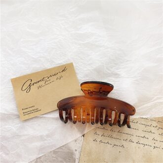 1Pc Grote Barrette Krab Haar Klauwen Bad Haar Klauw Paardenstaart Clip Grote Haar Klemmen Klauw Clip Mode Clip Voor vrouwen