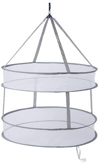 1Pc Grote Dubbele Laag Doek Drogen Netto Winddicht Wasmand Ademend Droge Sok Ondergoed Droogrek Droge Hanger mand