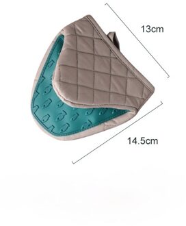 1Pc Guanti Da Forno Antiscottatura In Siliconen Guanti Da Cucina Pothold Guanti In Siliconen Handschoen Keuken Hittebestendige Handschoenen groen