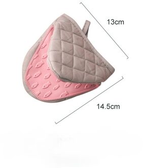 1Pc Guanti Da Forno Antiscottatura In Siliconen Guanti Da Cucina Pothold Guanti In Siliconen Handschoen Keuken Hittebestendige Handschoenen roze