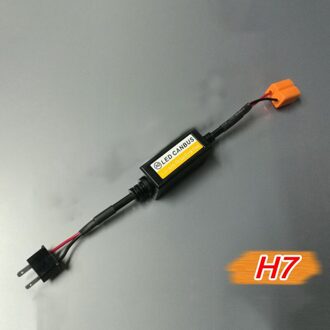 1Pc H1 H4 H7 9005/9006/9012 Koplamp Led Anti Flicker Can-Bus Decoder Canceller Fout Gratis Weerstand bescherming Canbus Decoder H7 1stk