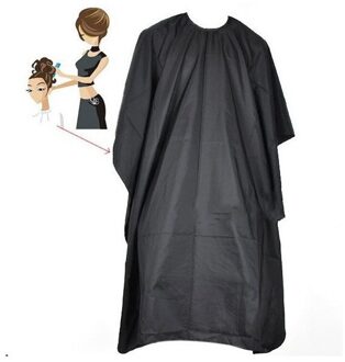 1Pc Haar Knippen Cape Pro Salon Kappers Kapper Doek Gown Barber Zwarte Waterdichte Child