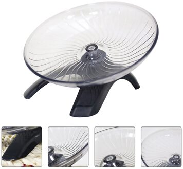 1Pc Hamster Running Speelbal Huisdier Excercising Noise-Gratis Speelbal (Grijs)