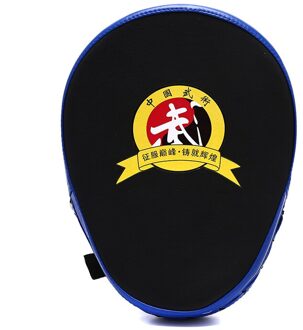 1Pc Hand Doel Martial Thai Kick Pad Kit Zwart Karate Training Mitt Focus Punch Pads Sparring Boksen Tas fitness Punch Pad blauw