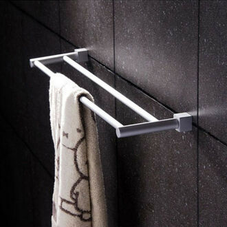 1Pc Handdoek Rekken Over De Deur Handdoek Bar Opknoping Houder Badkamermeubel Rek Voor Keuken Rack