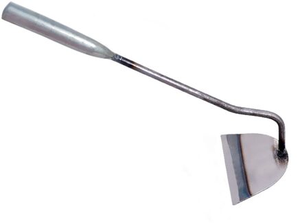 1Pc Handheld Gebogen Hals Schoffel Rvs Farm Tuin Tool Wieden Accessoires