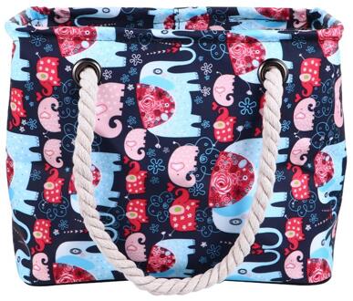 1Pc Handvat Douche Tas Toilettas Draagbare Shampoo Pouch Multifunctionele Bad Zak paars