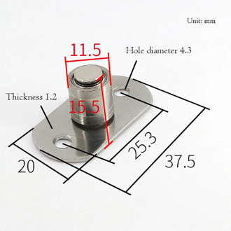 1Pc Hardware Meubels Schuifdeur Katrol Swing Stopper, Keuken Opknoping Deur Gids Wiel, schuifdeur Stop Slinger Katrollen A8