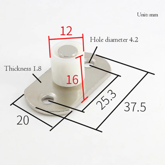 1Pc Hardware Meubels Schuifdeur Katrol Swing Stopper, Keuken Opknoping Deur Gids Wiel, schuifdeur Stop Slinger Katrollen A9