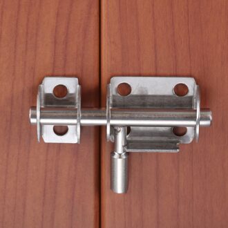 1Pc Heavy Duty Venster Vergrendeling Deur Bouten Rvs Slide Bolt Gate Klink Veiligheid Barrel Bolt Gate Klink home Security