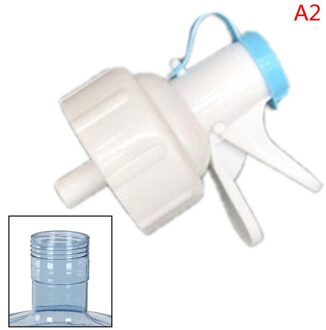 1Pc Herbruikbare Draagbare Plastic Kleine Water Dispenser Klep Fles Cap 9Cm X 10Cm A2