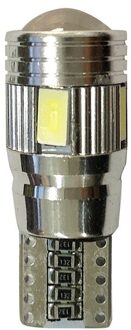 1Pc Hid Wit T10 W5W 5630 6-SMD Auto Auto Led Light Bulb Lamp Auto Achterlicht Verlichting