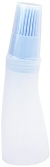 1Pc Hittebestendige Olie Fles Siliconen Borstel Keuken Bbq Tool blauw