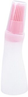 1Pc Hittebestendige Olie Fles Siliconen Borstel Keuken Bbq Tool roze