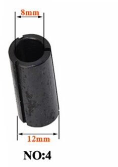 1Pc Hoge Cnc Router Bit Tool Adapters Precisie Adapter Collet Frees Houder 6Mm 6.35Mm 8Mm 10Mm 12Mm 12.7Mm nee.4