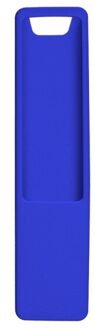 1Pc Hoge Qulity Duurzaam En Zacht Siliconen Case Cover Skin Voor Samsung Smart Tv Afstandsbediening BN59 blauw