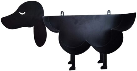 1Pc Home Decoratieve Toiletrolhouder Zwarte Schapen Kat Hond Roll Houder Metalen Wandmontage Of Gratis-staande Bad Tissue Opslag
