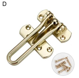1Pc Home Hardware Anti-Diefstal Gesp Met Schroeven Hotel Deur Sluiting Sloten Beveiliging Kabinet Anti Lock Verzekering Veiligheid venster C Y9O1