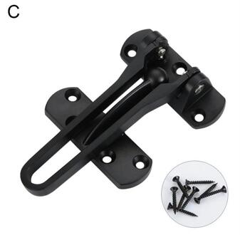 1Pc Home Hardware Anti-Diefstal Gesp Met Schroeven Hotel Deur Sluiting Sloten Beveiliging Kabinet Anti Lock Verzekering Veiligheid venster C Y9O1