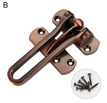 1Pc Home Hardware Anti-Diefstal Gesp Met Schroeven Hotel Deur Sluiting Sloten Beveiliging Kabinet Anti Lock Verzekering Veiligheid venster C Y9O1