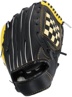 1Pc Honkbal Handschoen Softbal Sport Handschoen Outdoor Beschermende Handschoenen Maat 10.5/11.5/12.5 Linkerhand Voor Volwassen man Vrouw Training 10.5duim