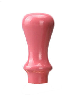 1Pc Houten Handvat Lakzegel Stempel Accessoires Draagbare Mini Diy Seal Tool Retro Macaron Kleur Gewoon Grip Post decoratieve Rood