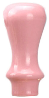 1Pc Houten Handvat Lakzegel Stempel Accessoires Draagbare Mini Diy Seal Tool Retro Macaron Kleur Gewoon Grip Post decoratieve Roze