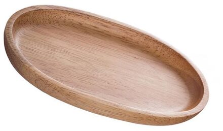 1Pc Houten Snack Tray Decoratieve Schotel Taart Plaat Voedsel Serveren Gerecht Thuis Servies Voor Home Hotel Keuken Eetkamer