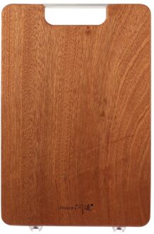1Pc Houten Snijplank Dubbelzijdige Snijplank Keuken Groente Plaat 34X22X2CM